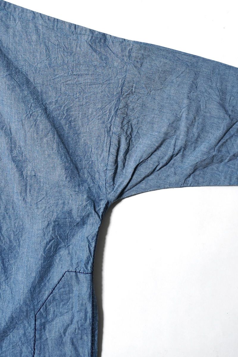 homspun(ホームスパン)  ライトオンスシャンブレー　プルオーバ－ワンピース 252-164