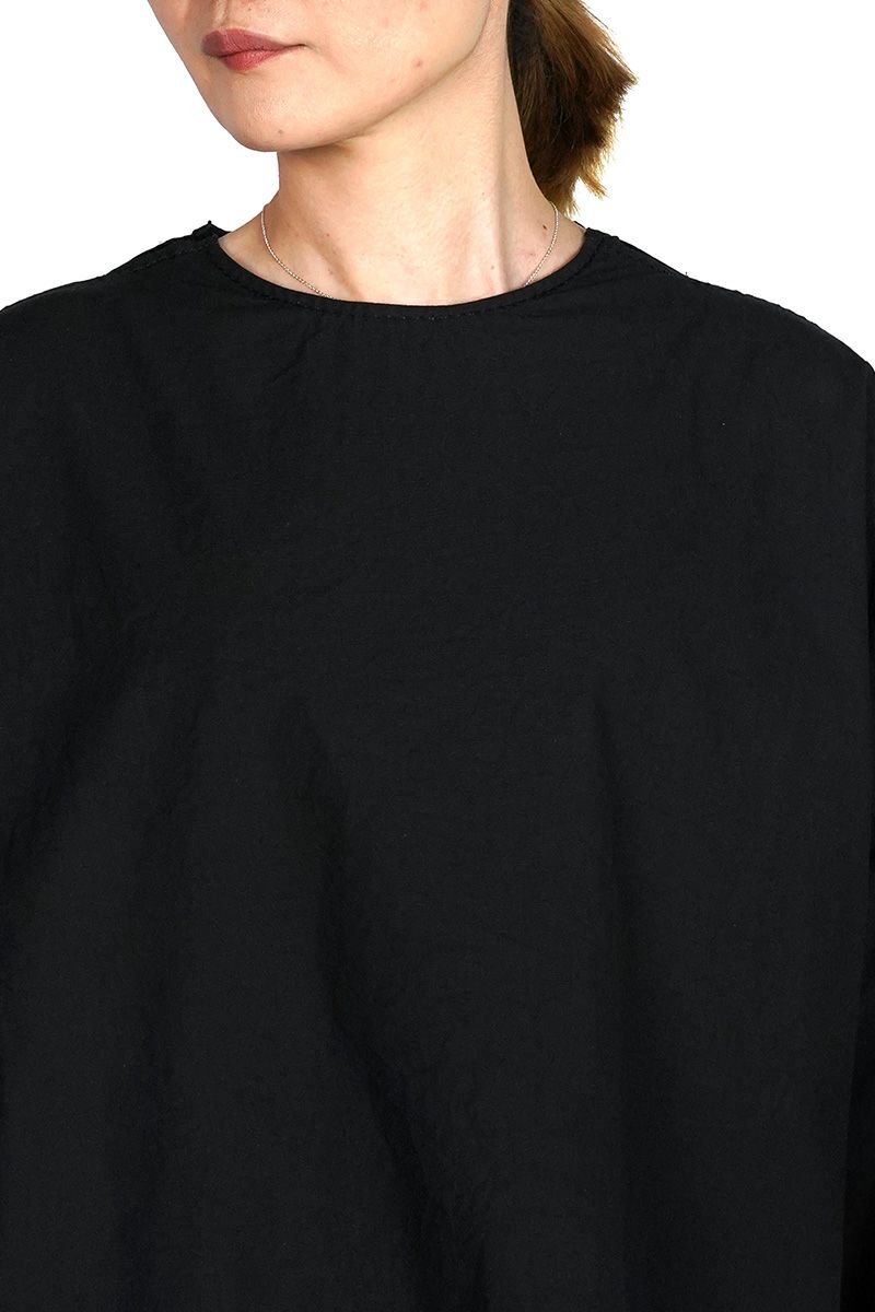 homspun(ホームスパン)  コンパクトウェザー　ビッグノースリーブブラウス 5744