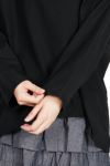 homspun(ホームスパン)  コンパクトウェザー　ビッグノースリーブブラウス 5744
