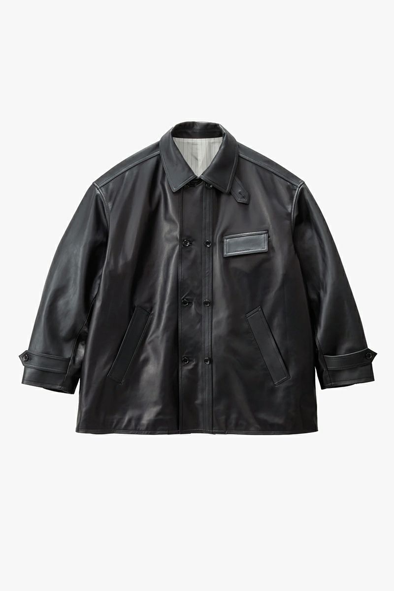 Graphpaper(グラフペーパー) Sheep Leather Corbusier Jacket シープレザー コルビュジエ ジャケット GM253-30444