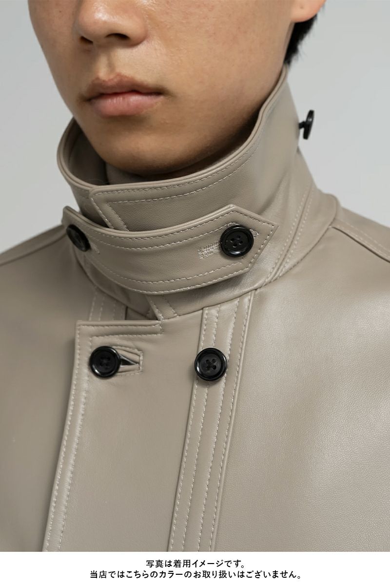 Graphpaper(グラフペーパー) Sheep Leather Corbusier Jacket シープレザー コルビュジエ ジャケット GM253-30444