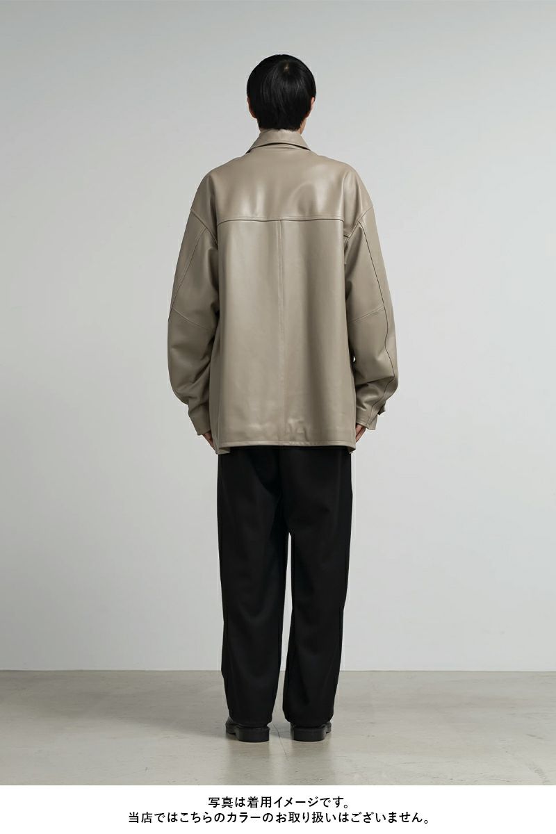 Graphpaper(グラフペーパー) Sheep Leather Corbusier Jacket シープレザー コルビュジエ ジャケット GM253-30444