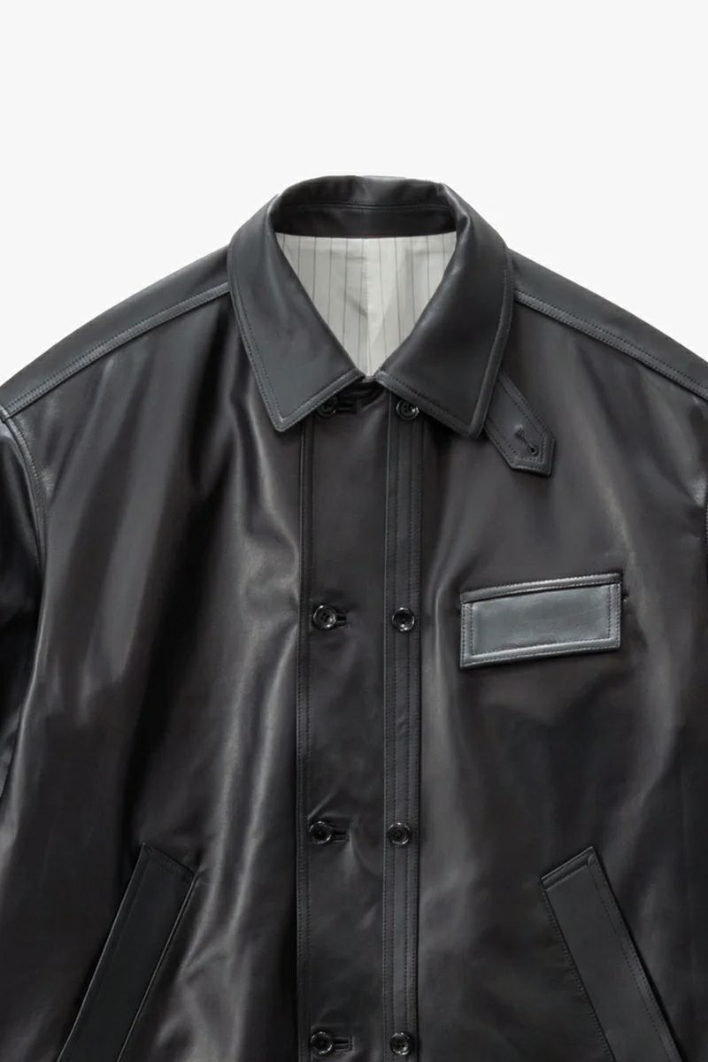 Graphpaper(グラフペーパー) Sheep Leather Corbusier Jacket シープレザー コルビュジエ ジャケット GM253-30444