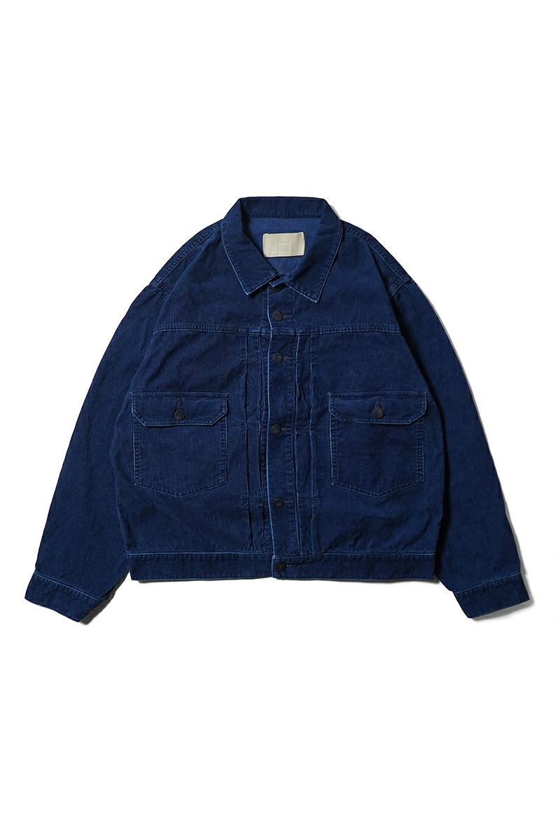  INNAT(インアット) > INDIGO TYPE-2 TRUCKER JACKET インディゴタイプ2トラッカージャケット INNAT08-J04B 