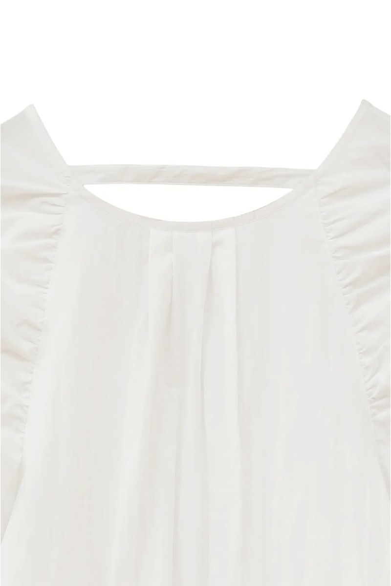 MANOF(マノフ) MUTTON SLEEVE BLOUSE マトンスリーブブラウス 89122-4242