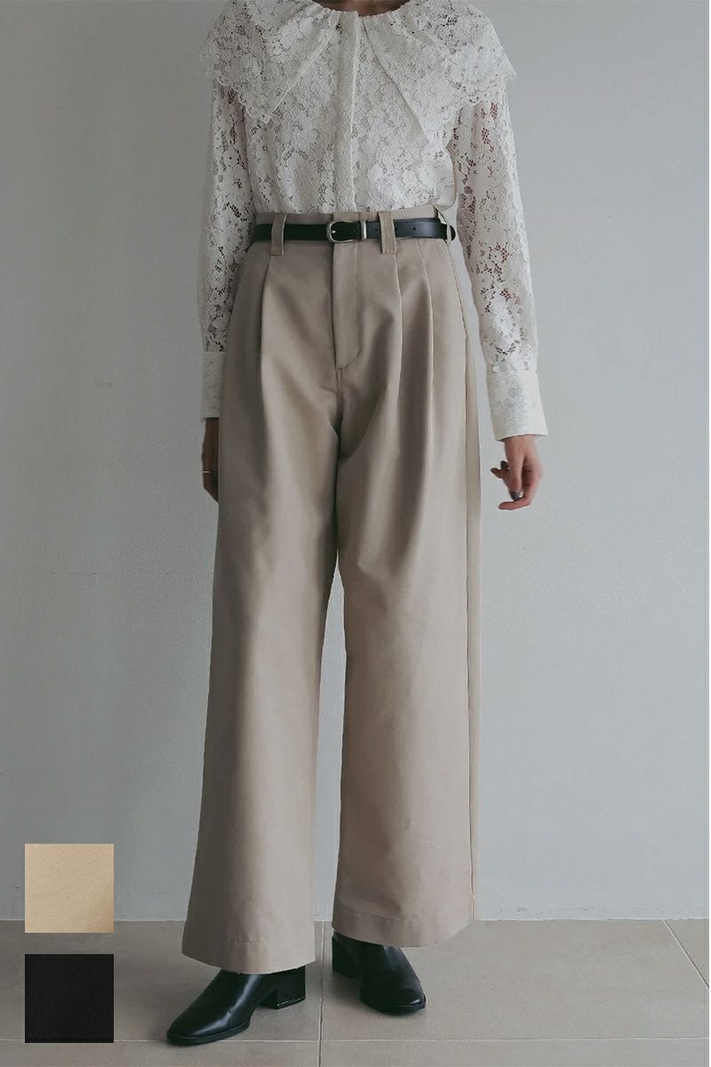 MANOF(マノフ) 2TUCK CHINO PANTS 2タックチノパンツ 89110-7202