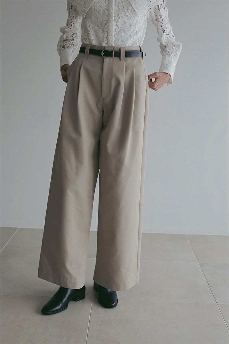 MANOF(マノフ) 2TUCK CHINO PANTS 2タックチノパンツ 89110-7202