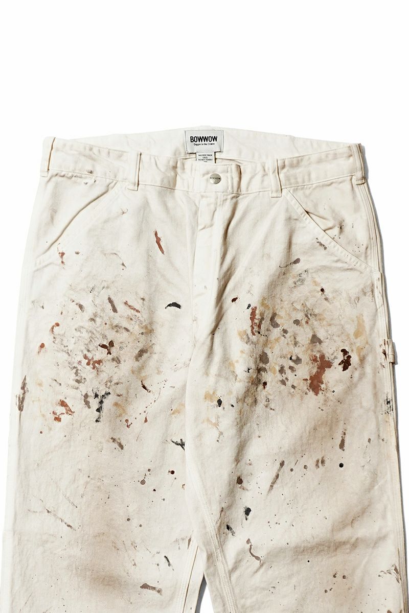 BOWWOW(バウワウ) PAINTER'S PAINT STAINED PAINTER PANTS ペインターズペイントステインド ペインターパンツ BW252-PPSPP