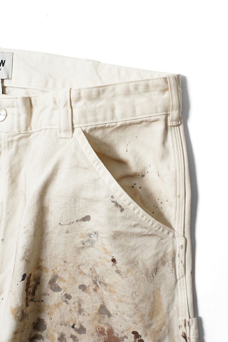 BOWWOW(バウワウ) PAINTER'S PAINT STAINED PAINTER PANTS ペインターズペイントステインド ペインターパンツ BW252-PPSPP