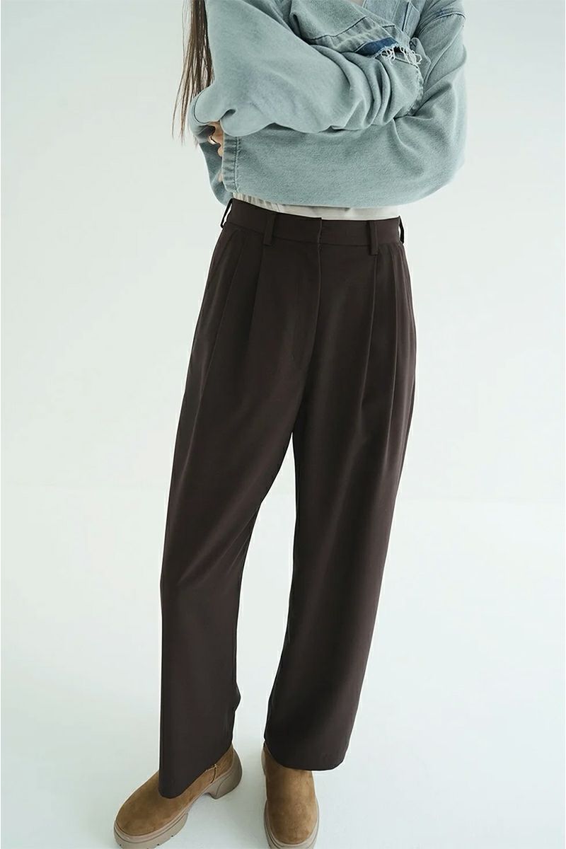 CLANE(クラネ) BASIC TUCK PANTS ベーシックタックパンツ 19110-7202