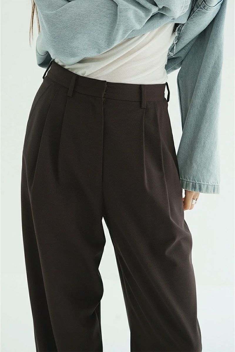 CLANE(クラネ) BASIC TUCK PANTS ベーシックタックパンツ 19110-7202