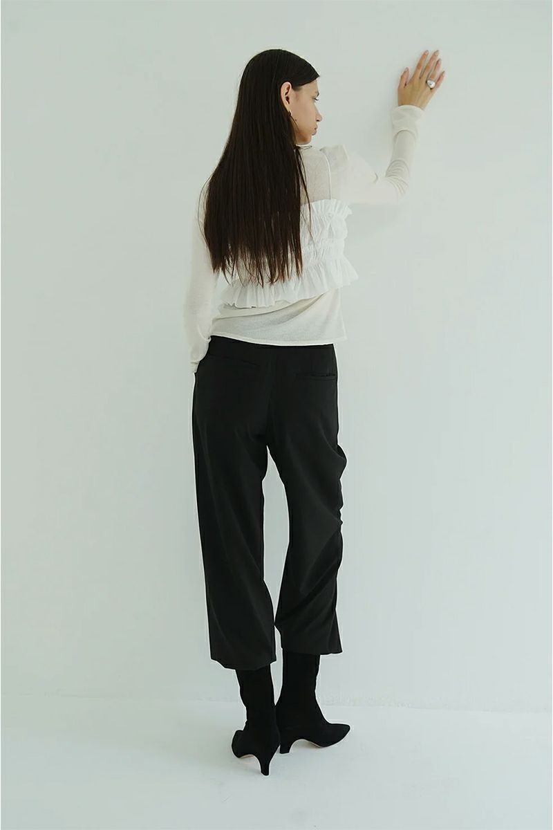 CLANE(クラネ) BASIC TUCK PANTS ベーシックタックパンツ 19110-7202