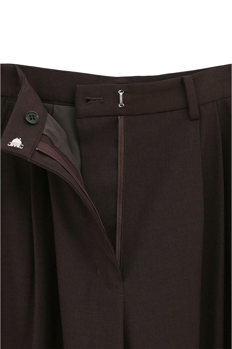 CLANE(クラネ) BASIC TUCK PANTS ベーシックタックパンツ 19110-7202