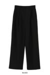 CLANE(クラネ) BASIC TUCK PANTS ベーシックタックパンツ 19110-7202
