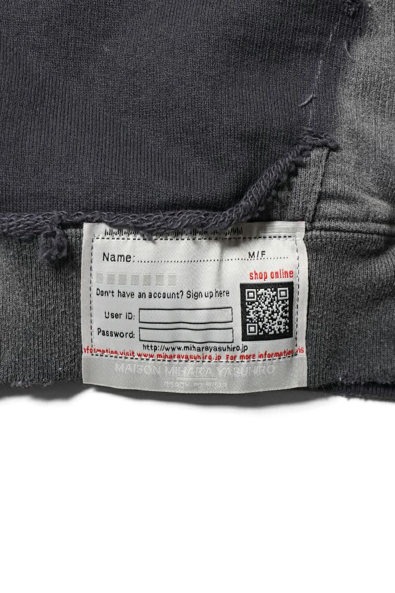 Maison MIHARA YASUHIRO(メゾン ミハラヤスヒロ) SUN FADED PARKA サンフェードパーカ A15PK551