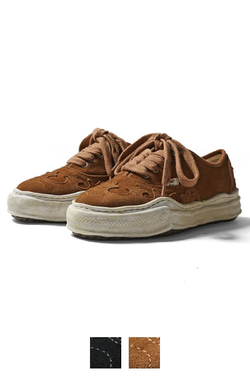 Maison MIHARA YASUHIRO(メゾン ミハラヤスヒロ) BAKER / original sole western detail suede Low -Top sneaker ベイカー ウエスタンディティール A15FW734