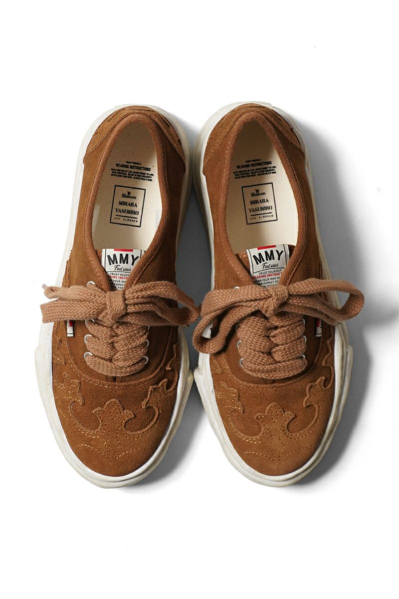 Maison MIHARA YASUHIRO(メゾン ミハラヤスヒロ) BAKER / original sole western detail suede Low -Top sneaker ベイカー ウエスタンディティール A15FW734