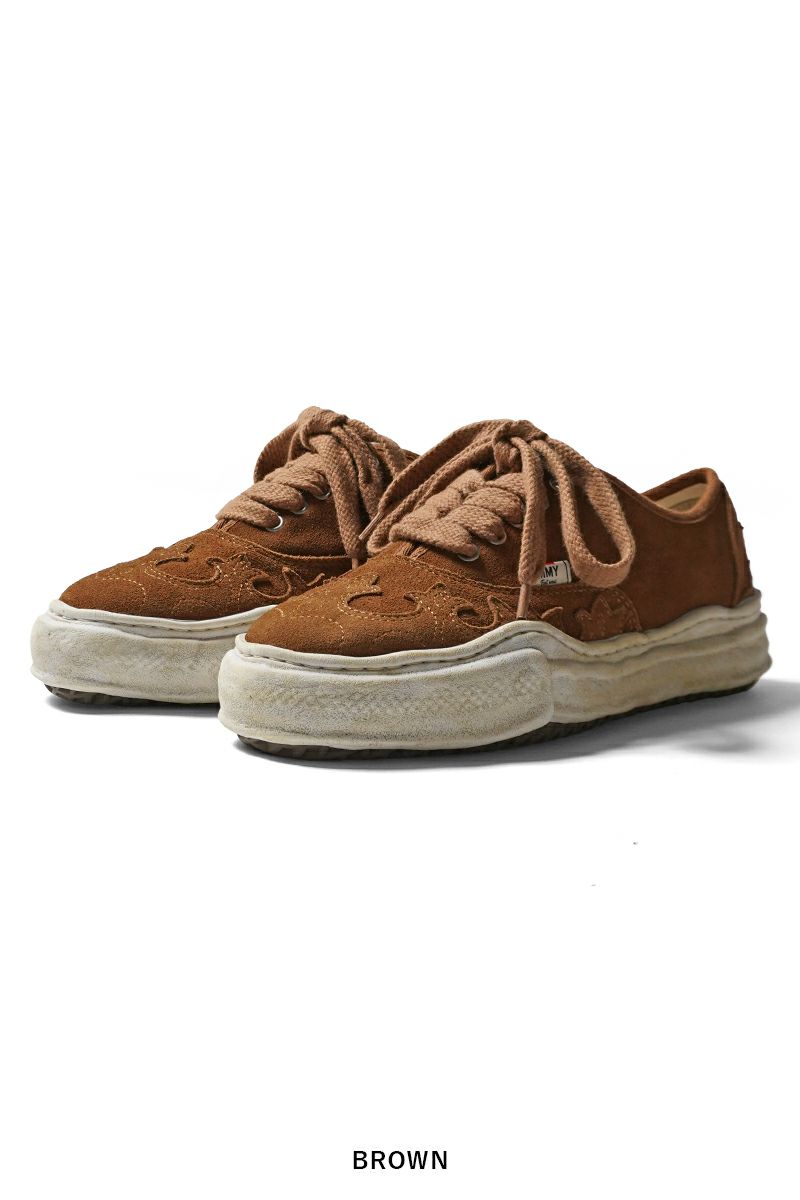 Maison MIHARA YASUHIRO(メゾン ミハラヤスヒロ) BAKER / original sole western detail suede Low -Top sneaker ベイカー ウエスタンディティール A15FW734