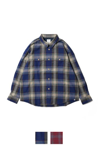 visvim(ビズビム) LUMBER CHECK LS ランバーチェック長袖シャツ 0125205011016