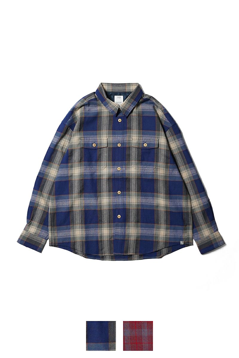 visvim(ビズビム) LUMBER CHECK LS ランバーチェック長袖シャツ 0125205011016