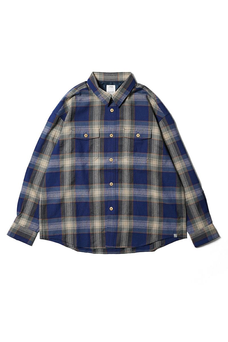 visvim(ビズビム) LUMBER CHECK LS ランバーチェック長袖シャツ 0125205011016