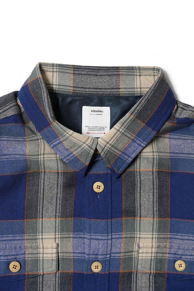visvim(ビズビム) LUMBER CHECK LS ランバーチェック長袖シャツ 0125205011016