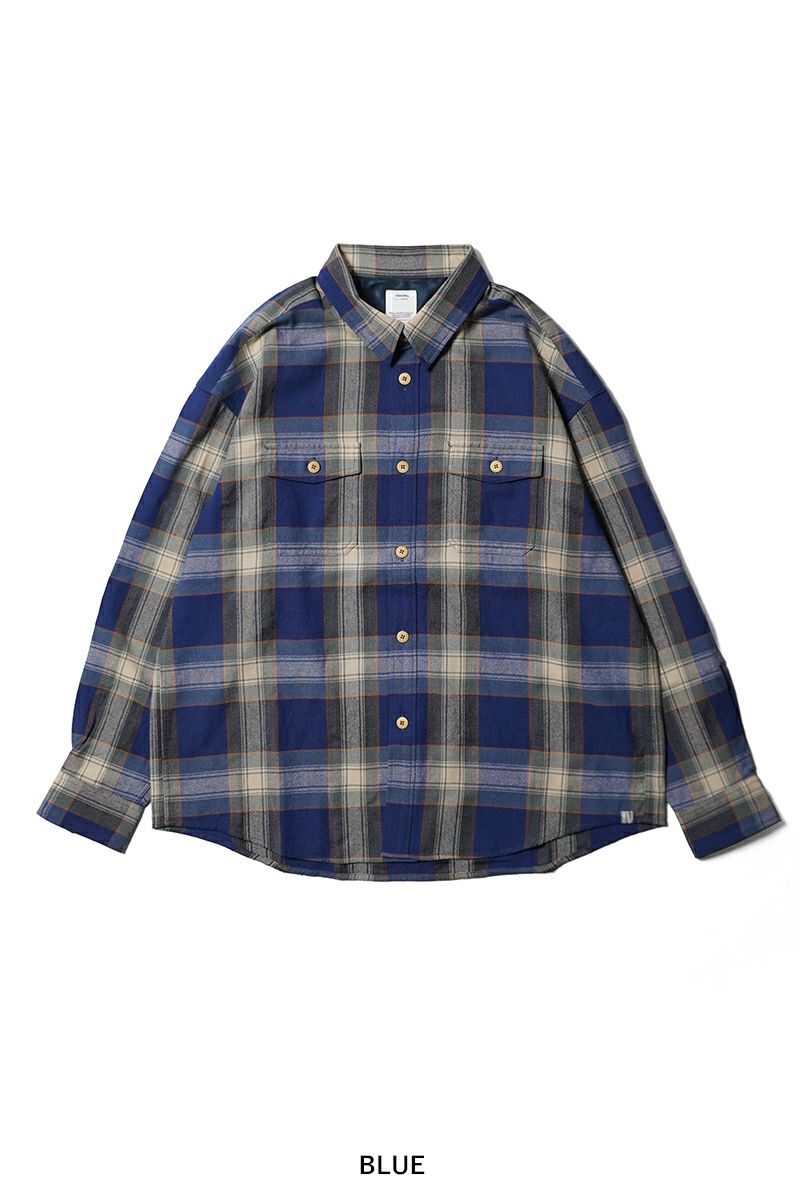 visvim(ビズビム) LUMBER CHECK LS ランバーチェック長袖シャツ 0125205011016