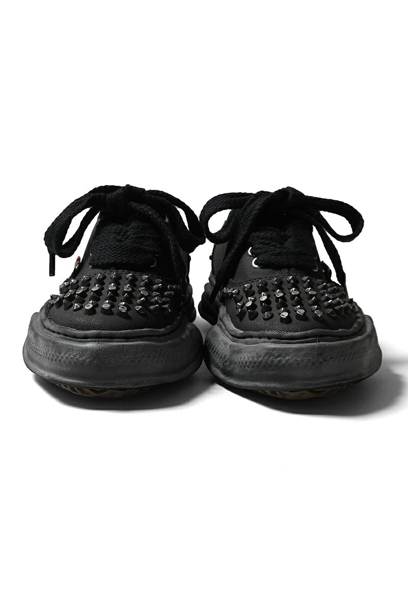 Maison MIHARA YASUHIRO(メゾン ミハラヤスヒロ) BAKER / original sole studded paint canvas Low -Top sneaker ベイカー スタッズペイントキャンバス A15FW733