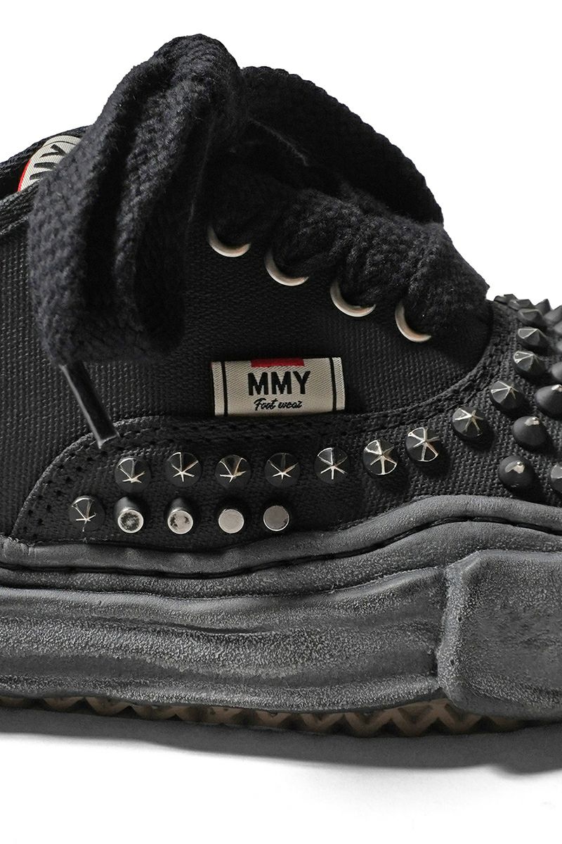 Maison MIHARA YASUHIRO(メゾン ミハラヤスヒロ) BAKER / original sole studded paint canvas Low -Top sneaker ベイカー スタッズペイントキャンバス A15FW733