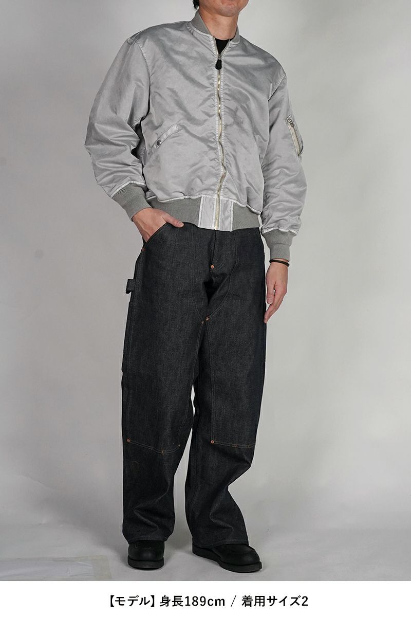 INNAT(インアット) | INNAT(インアット)HAND-DYED BOMBER JACKET 手