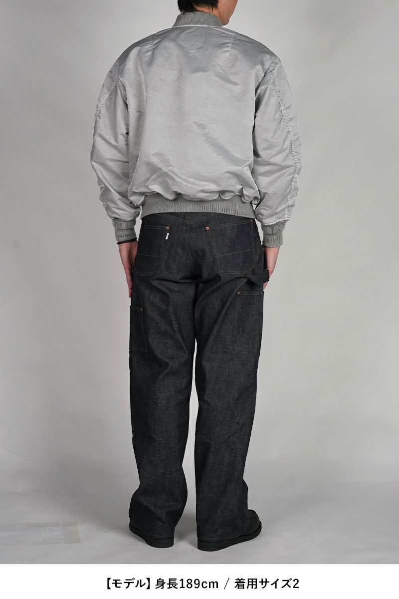 INNAT(インアット) | INNAT(インアット)HAND-DYED BOMBER JACKET 手