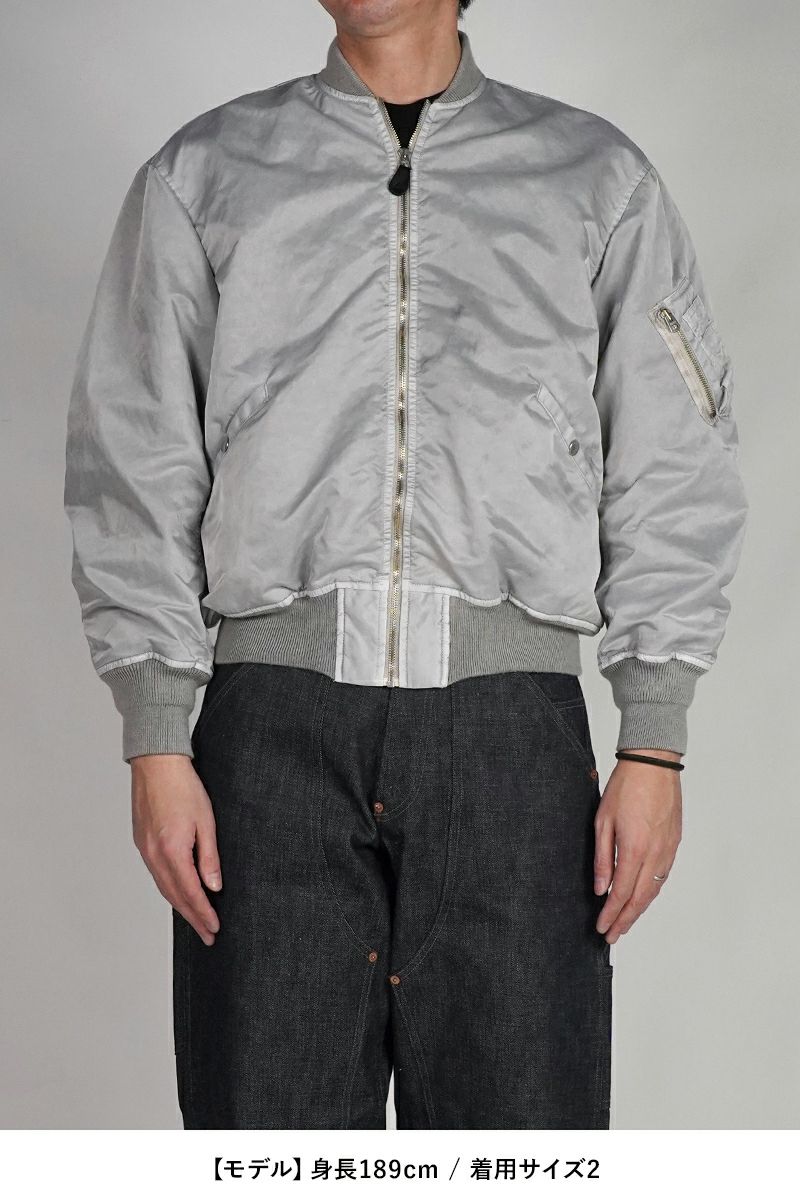 INNAT(インアット) | INNAT(インアット)HAND-DYED BOMBER JACKET 手