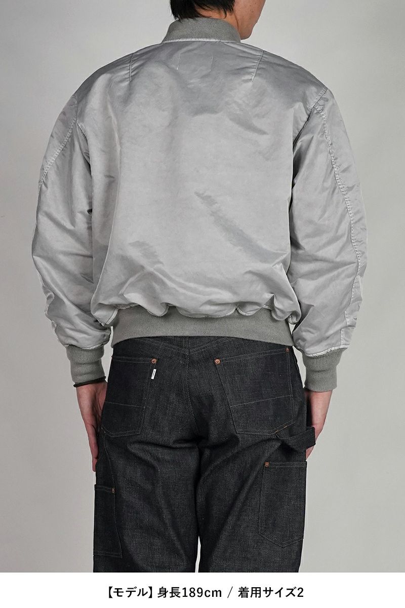 INNAT(インアット) | INNAT(インアット)HAND-DYED BOMBER JACKET 手