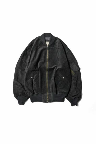 INNAT(インアット)  SUEDE BOMBER JACKET スエードボンバージャケット INNAT08-L01