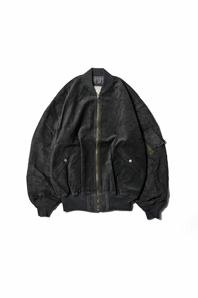 INNAT(インアット)  SUEDE BOMBER JACKET スエードボンバージャケット INNAT08-L01