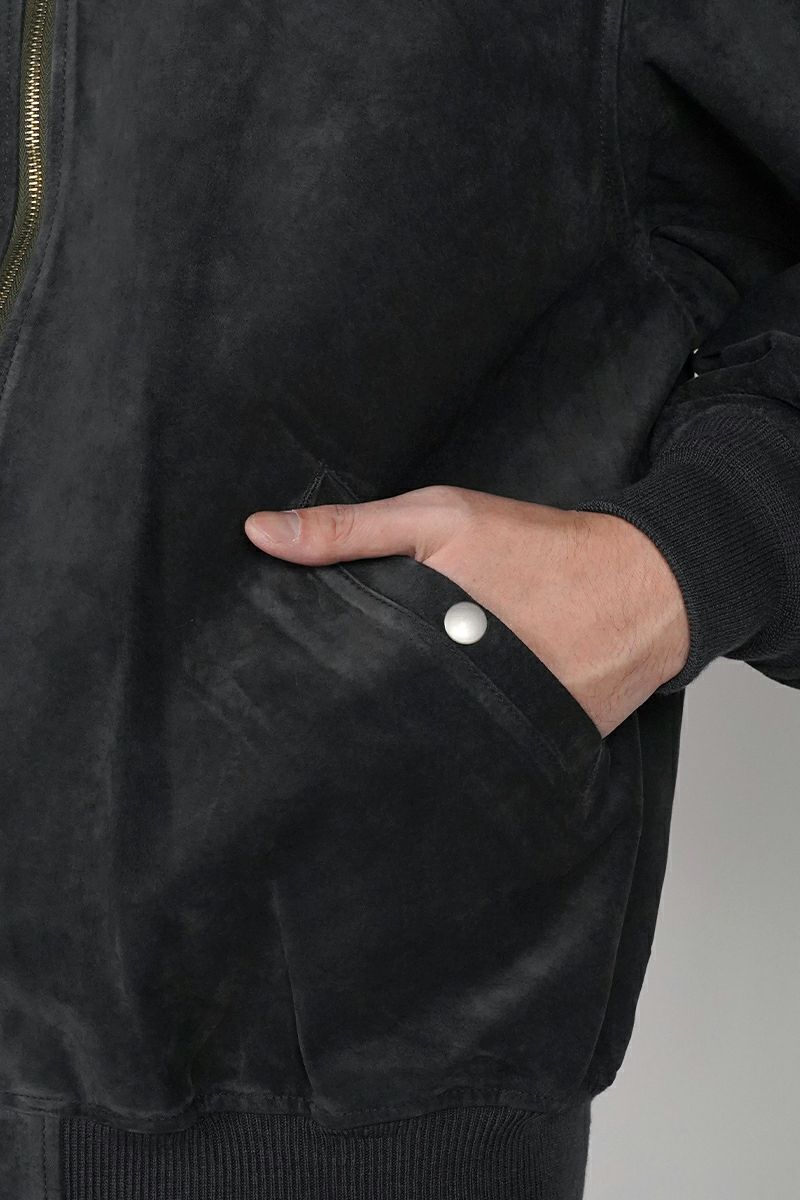INNAT(インアット)  SUEDE BOMBER JACKET スエードボンバージャケット INNAT08-L01