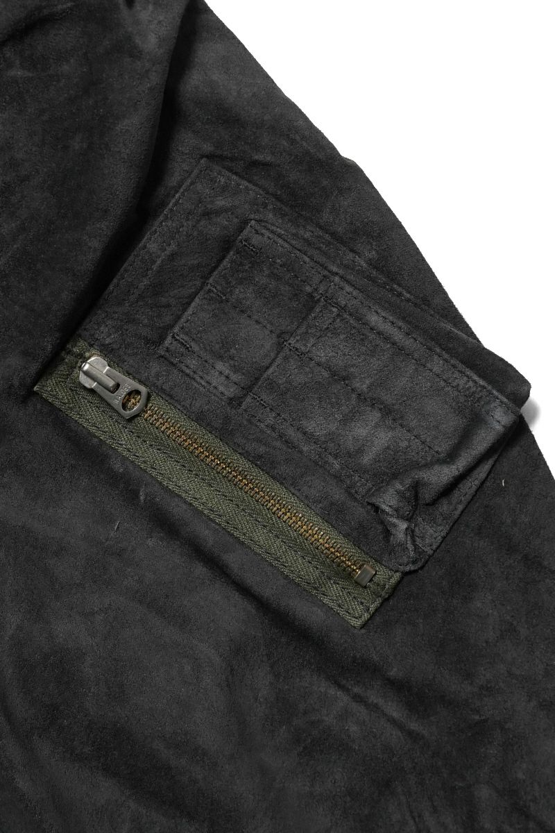 INNAT(インアット)  SUEDE BOMBER JACKET スエードボンバージャケット INNAT08-L01