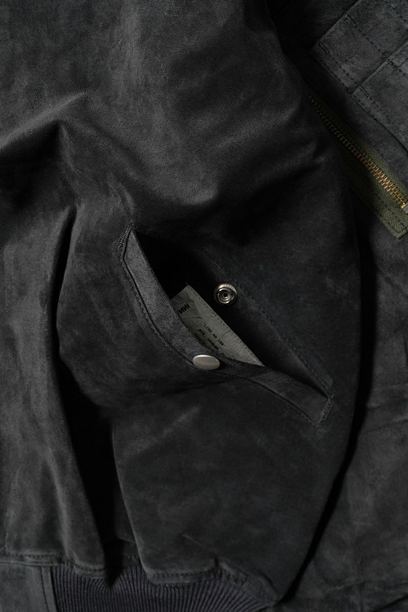 INNAT(インアット)  SUEDE BOMBER JACKET スエードボンバージャケット INNAT08-L01