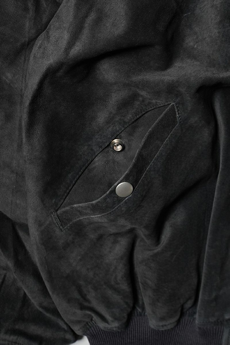 INNAT(インアット)  SUEDE BOMBER JACKET スエードボンバージャケット INNAT08-L01