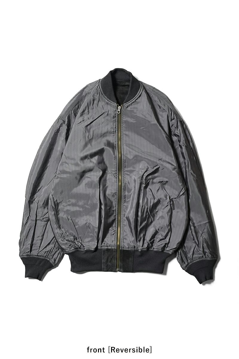 INNAT(インアット)  SUEDE BOMBER JACKET スエードボンバージャケット INNAT08-L01