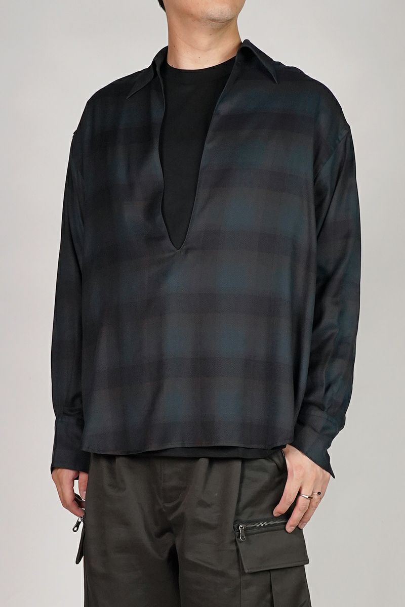 SUGARHILL(シュガーヒル)  PLAID SKIPPER SHIRTS プレイドスキッパーシャツ 25330503