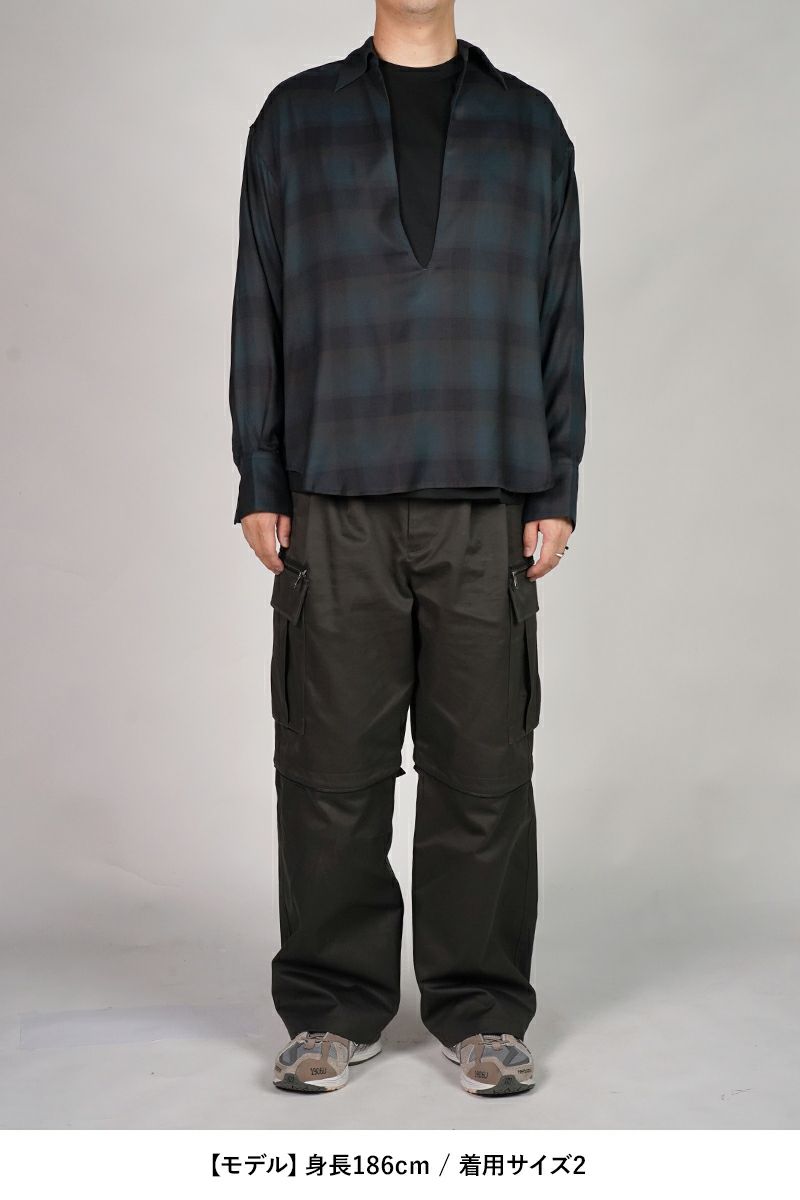 SUGARHILL(シュガーヒル)  PLAID SKIPPER SHIRTS プレイドスキッパーシャツ 25330503