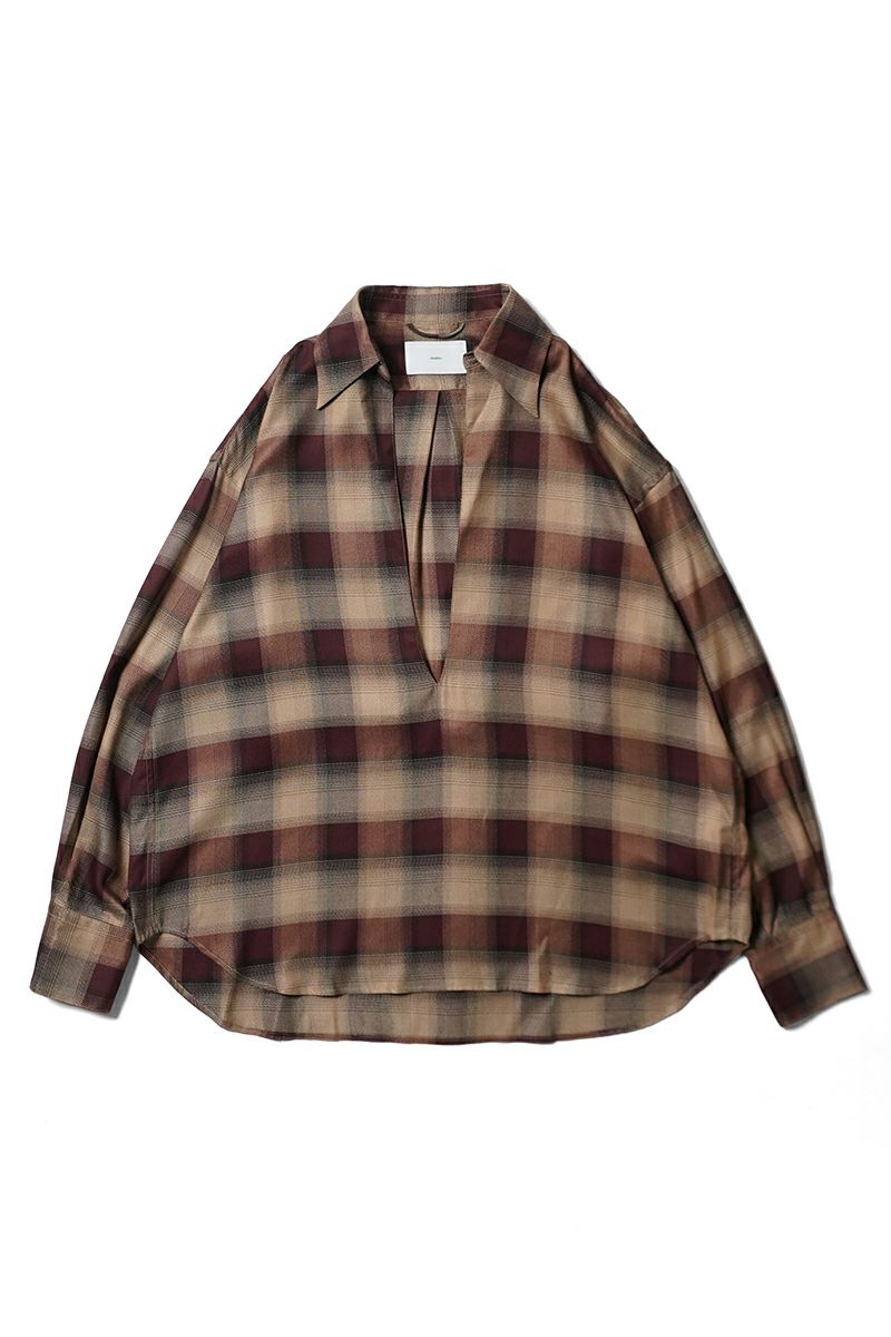 SUGARHILL(シュガーヒル)  PLAID SKIPPER SHIRTS プレイドスキッパーシャツ 25330503