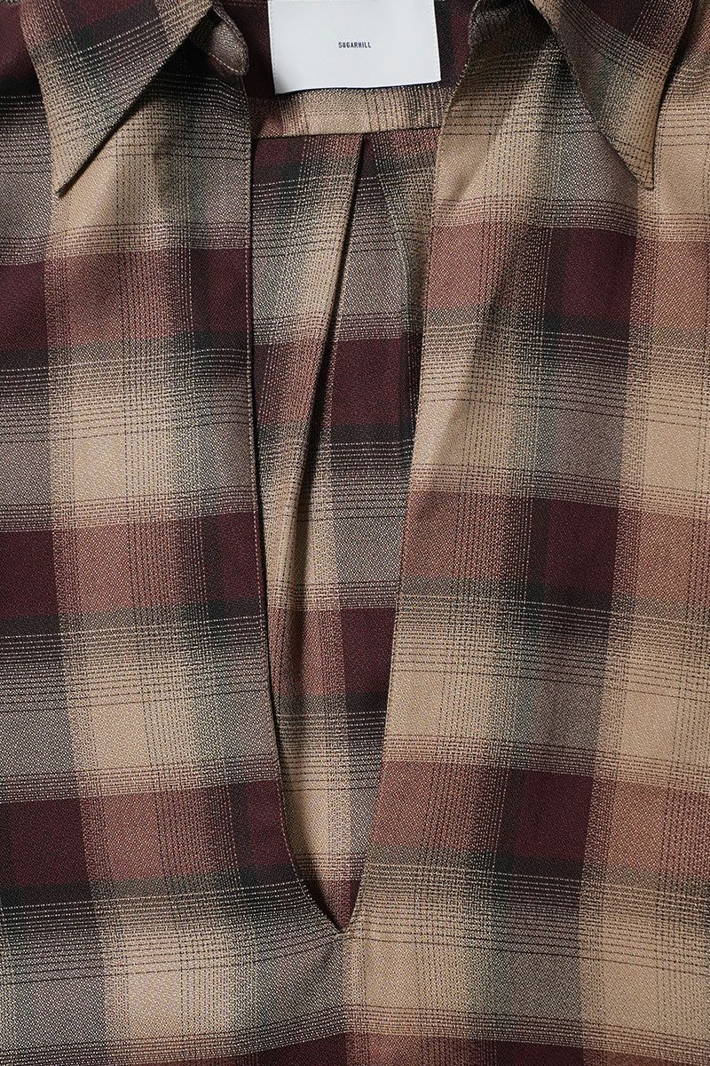 SUGARHILL(シュガーヒル)  PLAID SKIPPER SHIRTS プレイドスキッパーシャツ 25330503