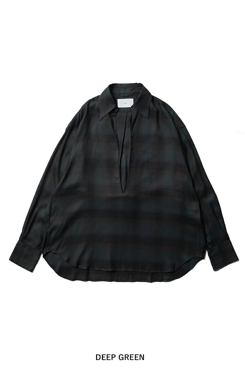 SUGARHILL(シュガーヒル)  PLAID SKIPPER SHIRTS プレイドスキッパーシャツ 25330503