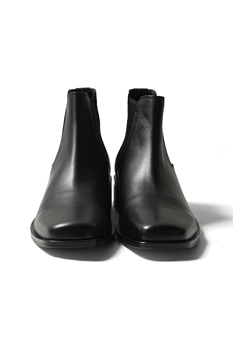 PADRONE(パドローネ) BL SQUARE SIDE GORE BOOTS スクエアサイドゴアブーツ PU8777-1102-25C