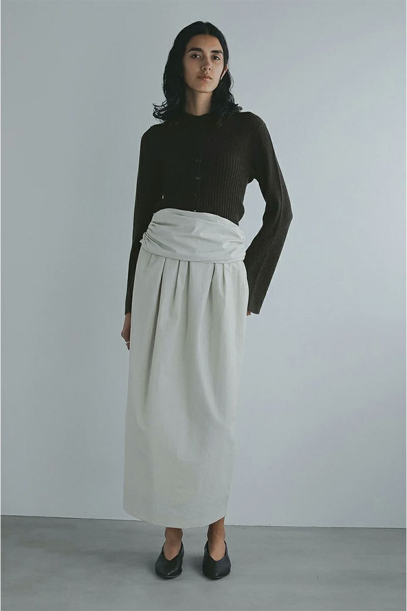 MANOF(マノフ) BUSTIER SET RIB KNIT ビスチュセットリブニット 89106-2062