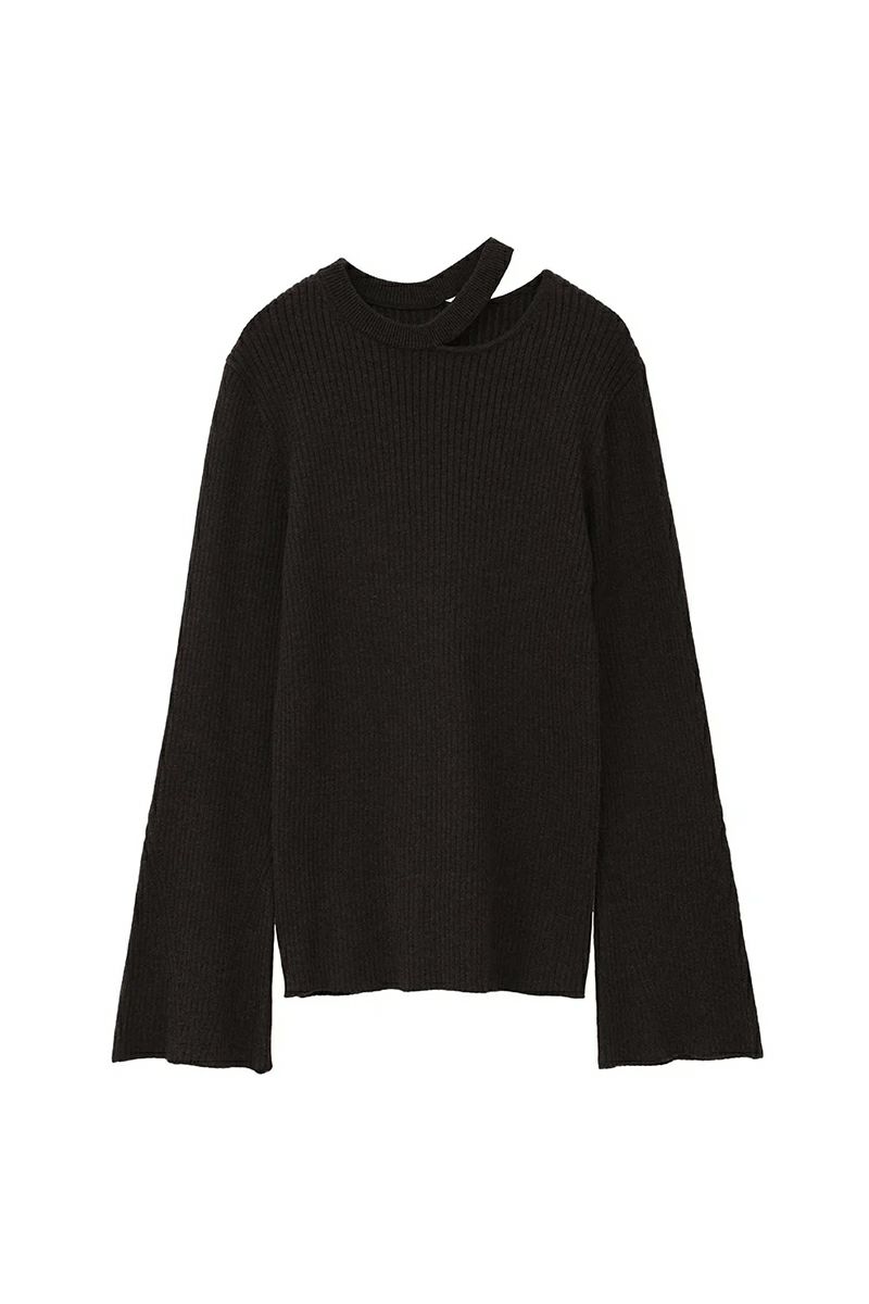 MANOF(マノフ) BUSTIER SET RIB KNIT ビスチュセットリブニット 89106-2062