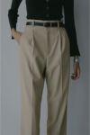MANOF(マノフ) HIGH WAIST TAPERED PANTS ハイウエストテーパードパンツ 89110-7082