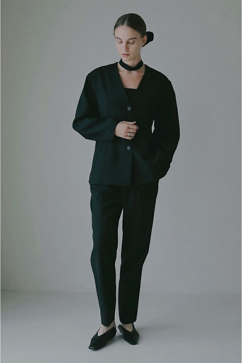 MANOF(マノフ) HIGH WAIST TAPERED PANTS ハイウエストテーパードパンツ 89110-7082